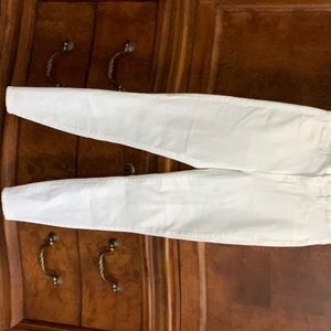 NWT White L’Agence slim leg jeans size 25.
